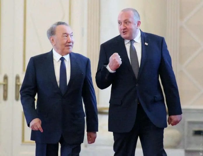 Георгия Маргвелашвили, Назарбаев