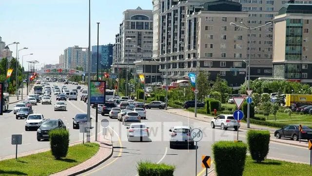 На нескольких столичных улицах введено ограничение движения