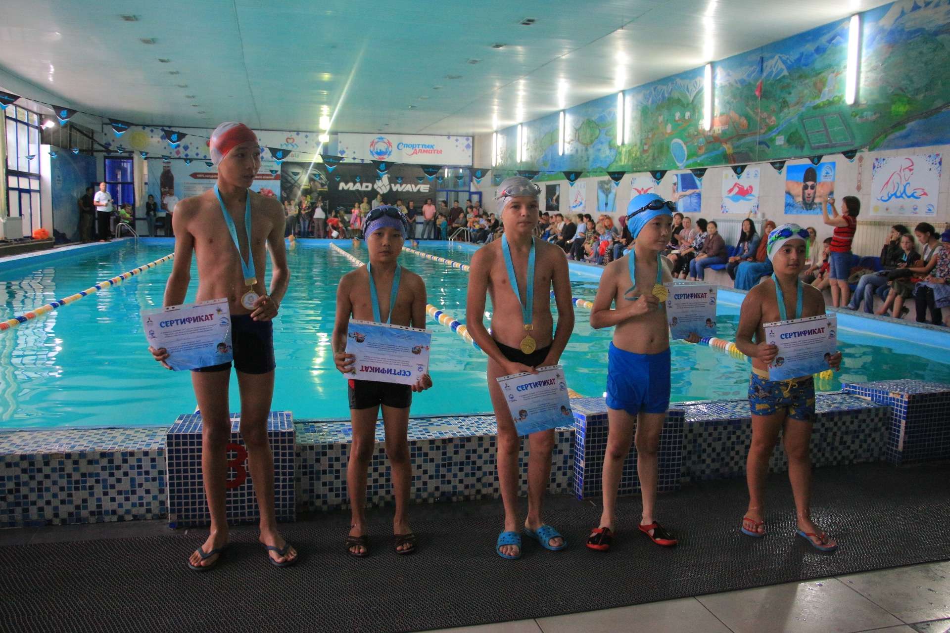 В Алматы более тысячи детей бесплатно обучились плаванию в этим летом 2 Плавание, дети