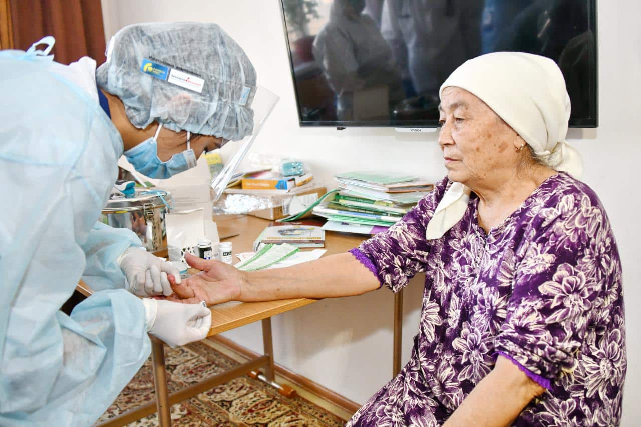 медосмотр пожилых людей