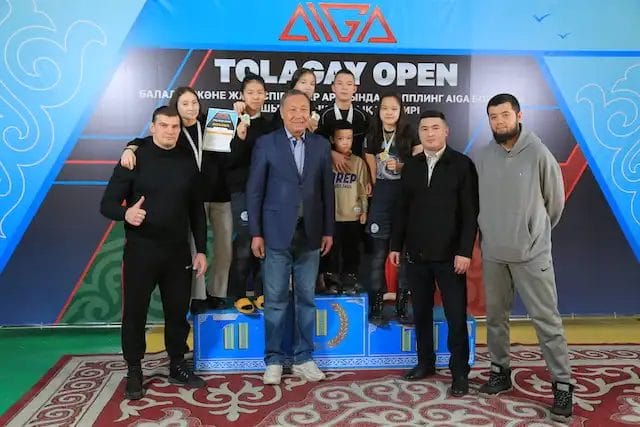 Международный турнир по грэпплингу среди детей прошел в Алматинской области