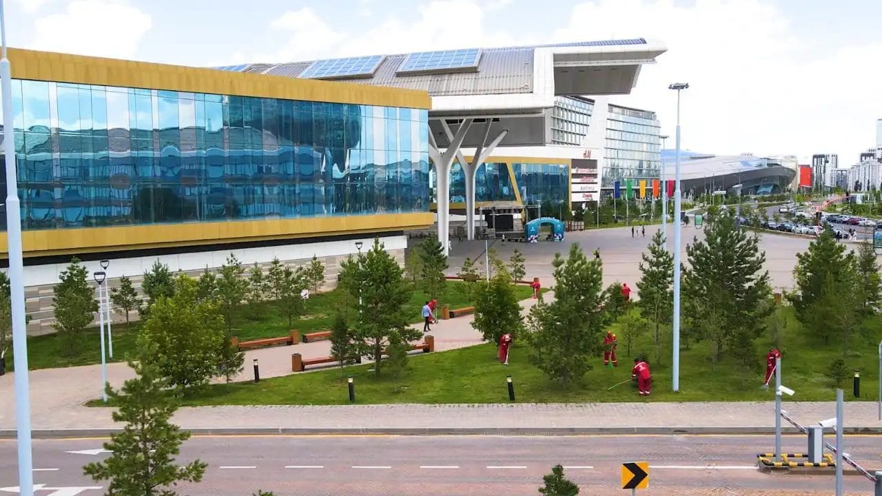 Алматы арена, тазалық