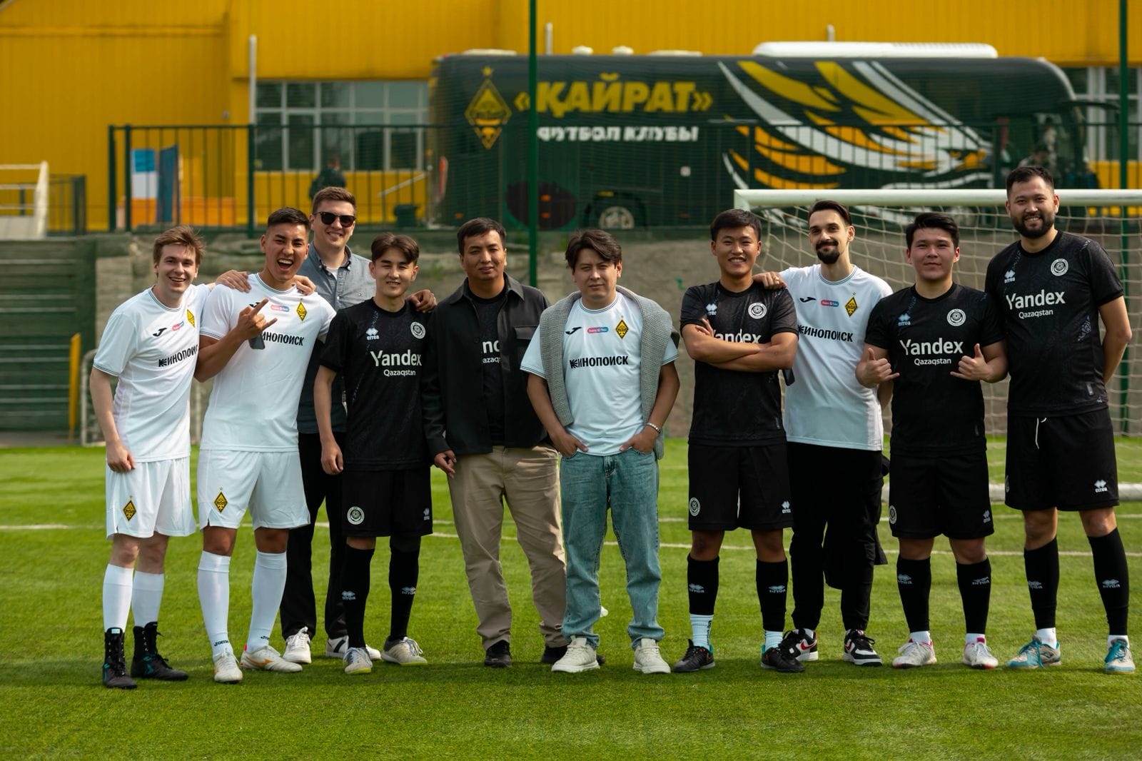 Как прошел товарищеский матч среди журналистов в Алматы