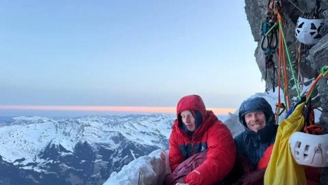 Казахстанские альпинисты покорили «стену смерти» в Альпах