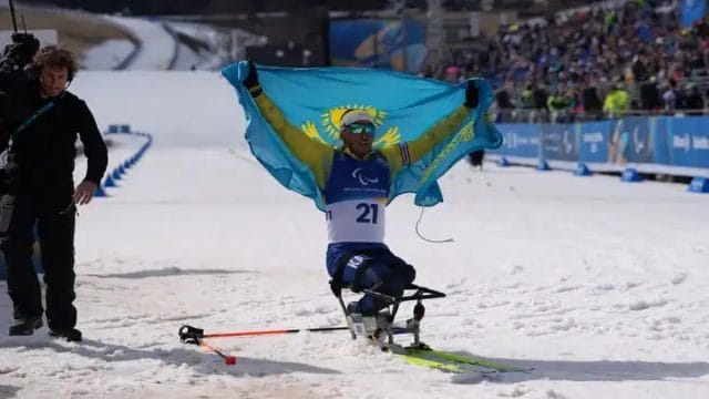 Казахстанец Ербол Хамитов завоевал золото Паралимпийских игр-2026
